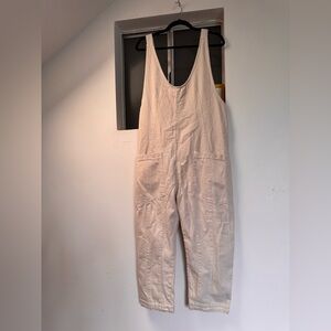 We The Free cream overalls